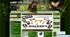 Desktop Screenshot of betalov.sk